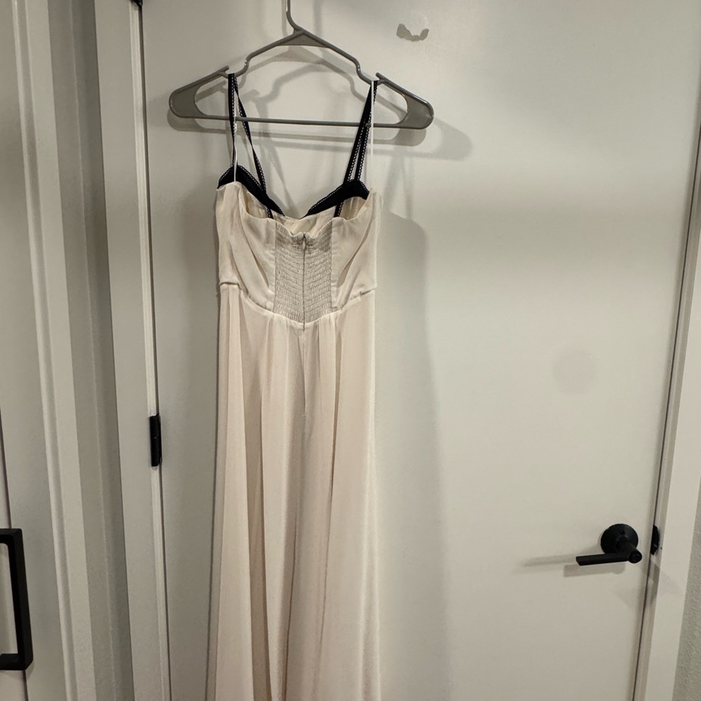 Reformation Cream and Black Maxi Dress - Picture 2 of 4